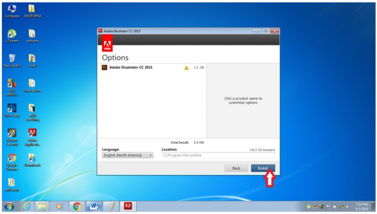adobe illustrator install