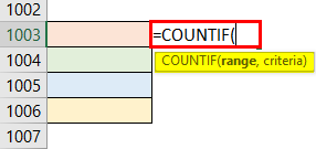 COUNTIF -Count Colored 