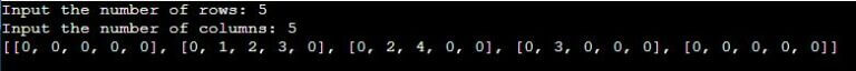 2D Arrays In Python | Different operations in 2D arrays with Sample Code