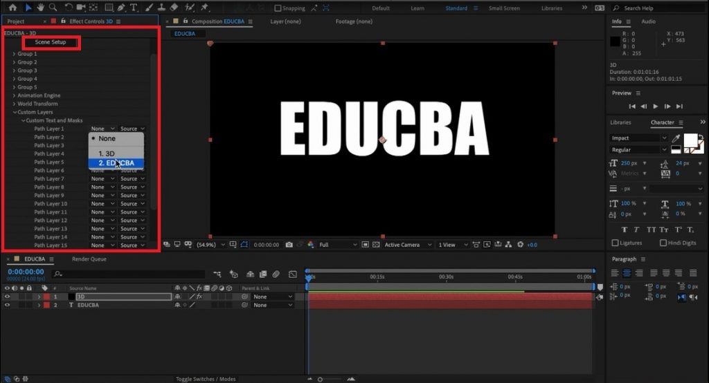 3D Text in After Effects | How to Create 3D Text in After Effects?