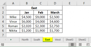 how to consolidate data in excel from multiple tabs