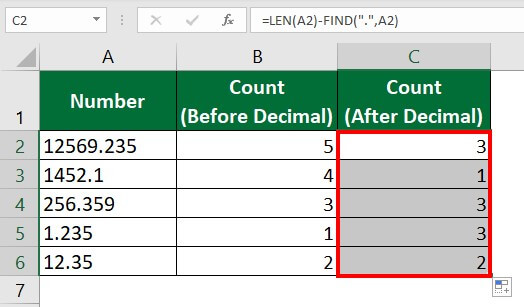Count Characters in Excel-Example 6 2 Step 3-2