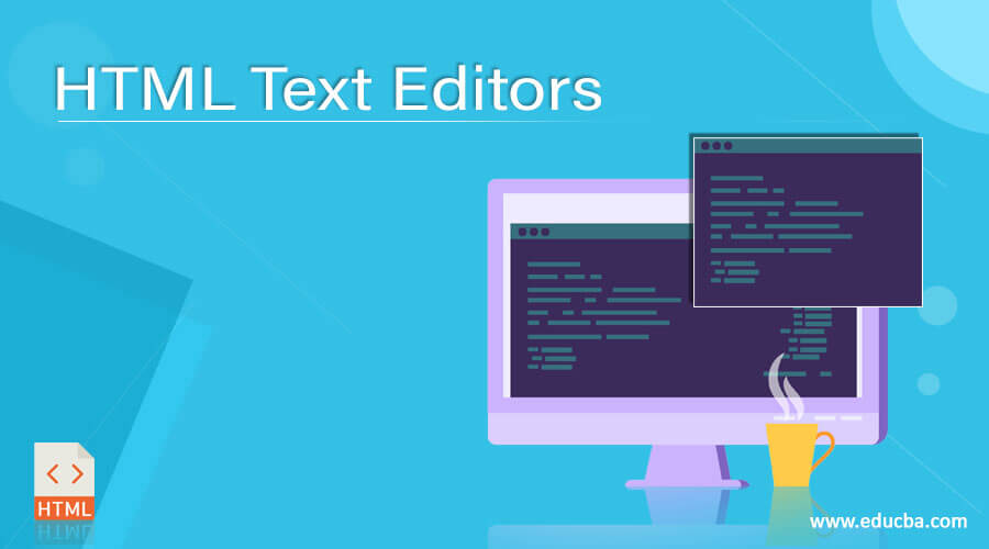 using a text editor for coding