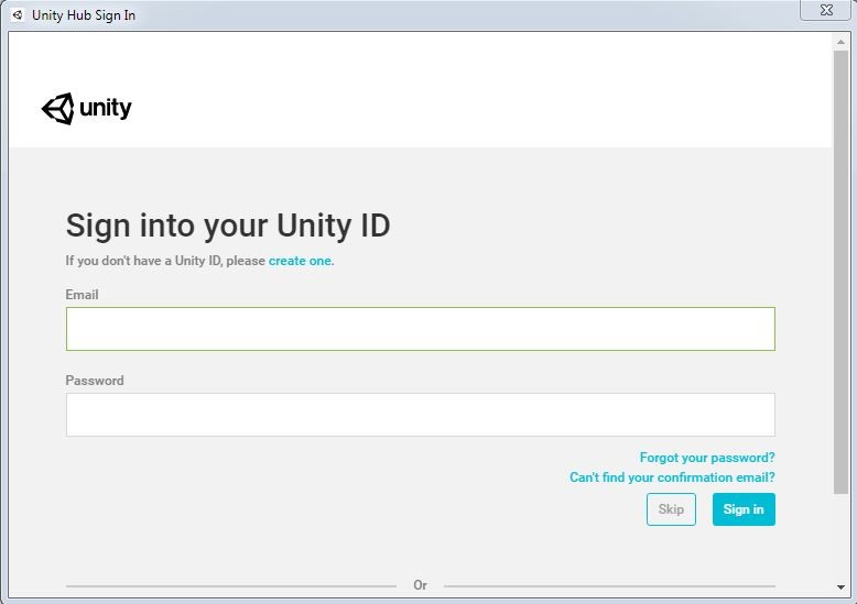 how to download unity