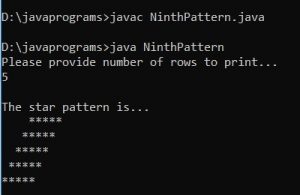 Star Patterns In Java | Top 12 Examples of Star Patterns in Java