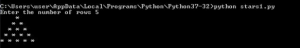 Star Patterns in Python | Different Types of Star Pattens in Python