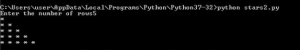 Star Patterns in Python | Different Types of Star Pattens in Python