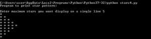 Star Patterns in Python | Different Types of Star Pattens in Python