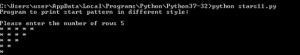 Star Patterns In Python Different Types Of Star Pattens In Python   Star Pattern5 300x55 