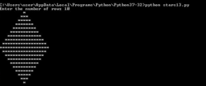 Star Patterns in Python | Different Types of Star Pattens in Python