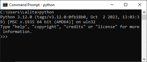 Test Python