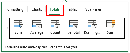Adding Total to The Data 3-1