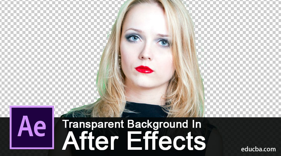 after effects transparent background