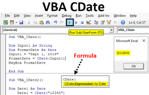 VBA CDate | How to Use CDate Function in Excel Using VBA Code?