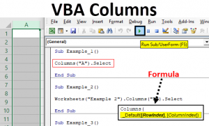 Vba Columns 