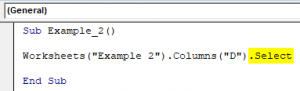 VBA Columns | How to Use Columns Property in Excel VBA with example?
