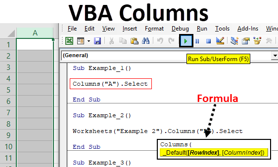 VBA Columns 