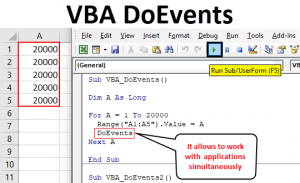 VBA DoEvents | How to Use DoEvents Function in Excel VBA?