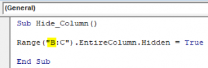 VBA Hide Columns | How to Hide Columns in Excel Using VBA Code?