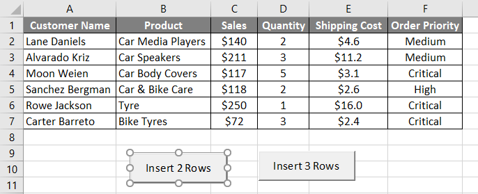 vba-insert-row-how-to-insert-row-in-excel-using-vba-code