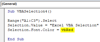 VBA base colors for cell font colors