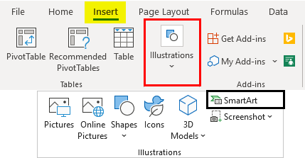 Venn Diagram in Excel 1-2