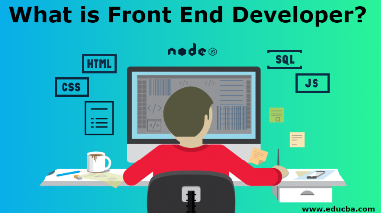 front end developer presentation