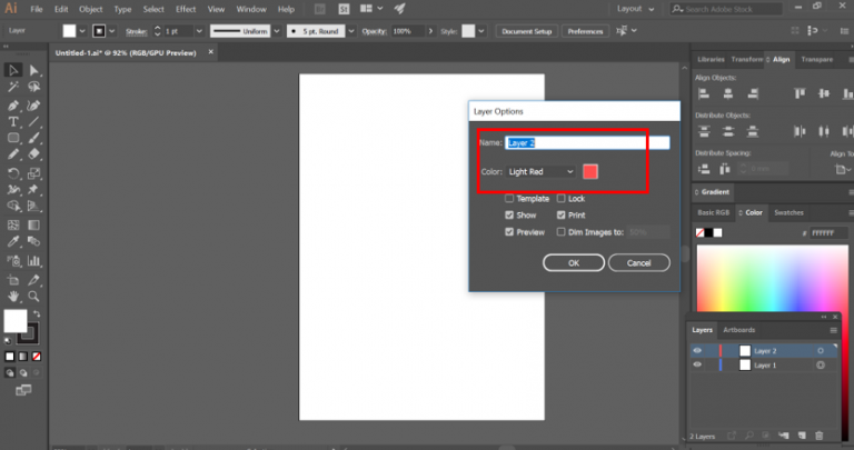 indesign link illustrator layers