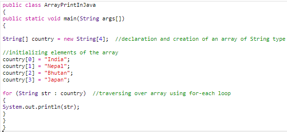 Print Array In Java 8 Useful Techniques To Print Array In Java