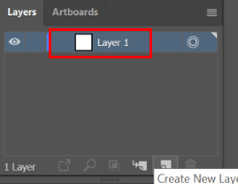 create a new layer (layers in illustrutor)