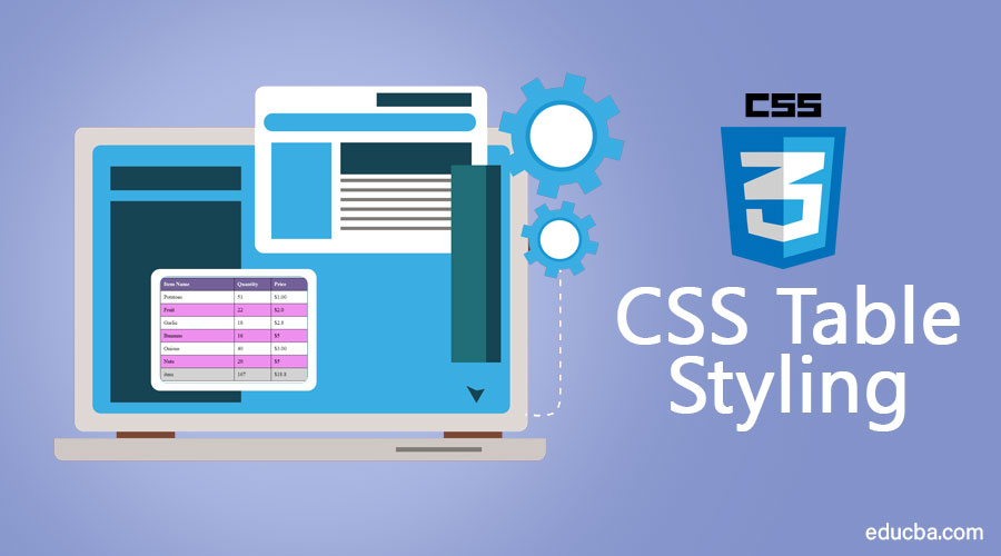 css table styling
