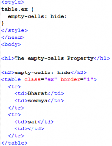 CSS Table Styling | 5 Essential Properties Of CSS Table For Styling