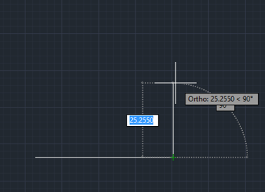 give another direction (lines in AutoCAD)