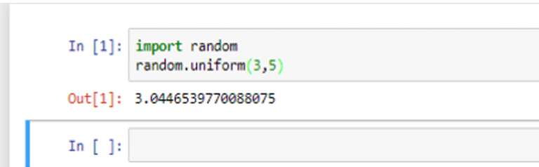 Random Number Generator In Python Code