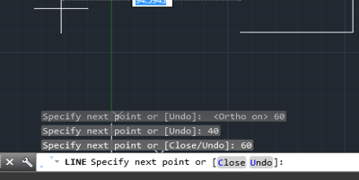 Close option (lines in AutoCAD)