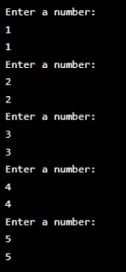 maximum number of iterations