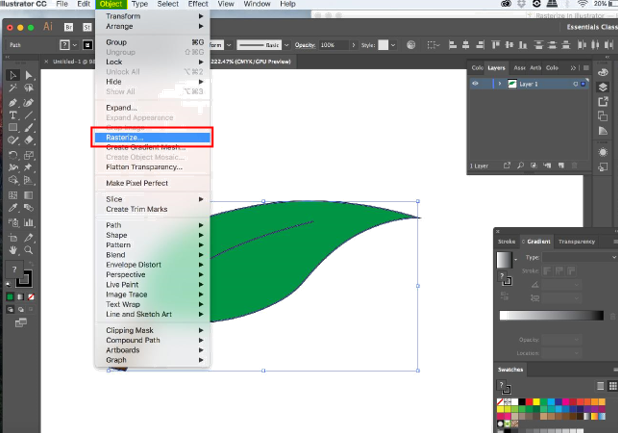 raster meaning adobe illustrator