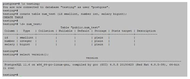 postgre SQL 1