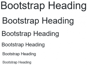 Bootstrap Typography