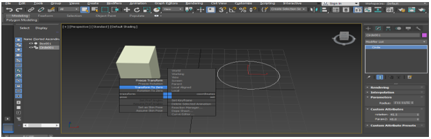 rigging in our model step 21