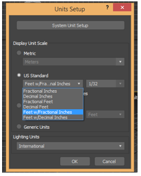 Texture in 3Ds Max - US Standard