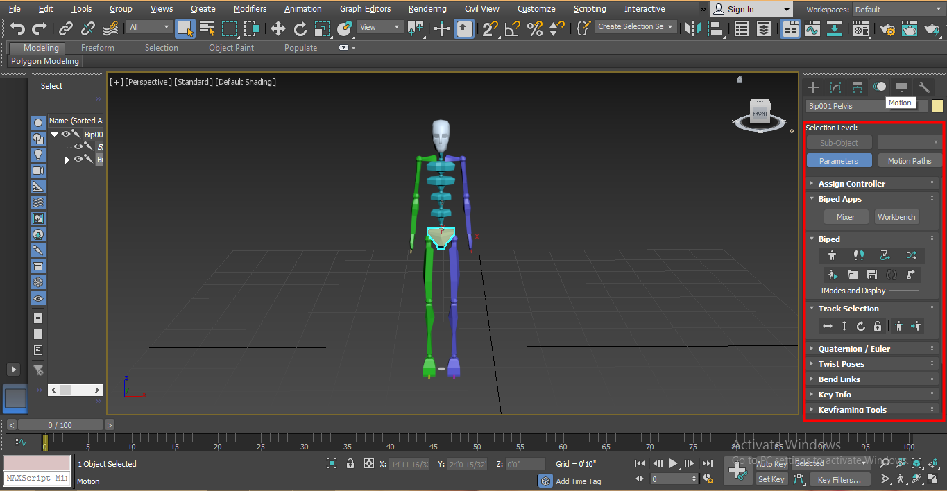 setting parameters