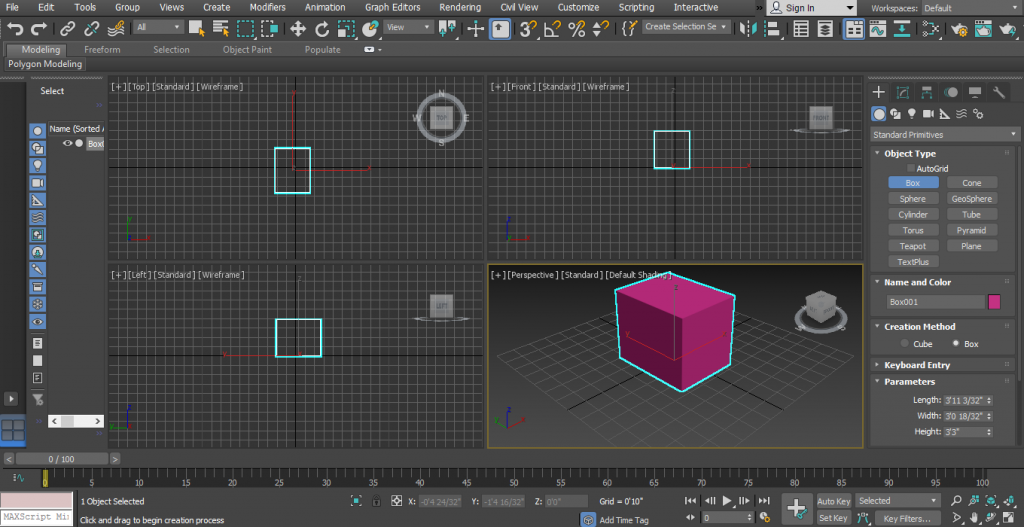 3D Max Models | Setting Parameters & Steps for Creating 3D Max Models