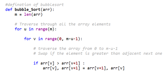 Bubble Sort Algorithm in Python - Shiksha Online