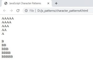 Patterns in JavaScript | 3 Amazing Types of Patterns in JavaScript