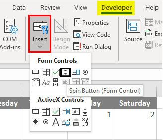 excel 2007 calendar template