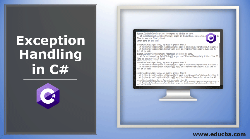 C# Lesson 9: Exception Handling, by Ynlay