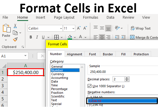 Format Cell In Excel Top 6 Tips To Format Cells With Examples Images 