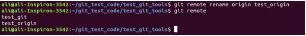 git remote change origin