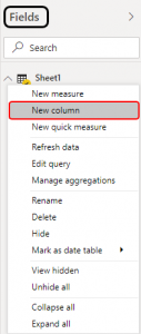 Power BI DAX | Calculating Data by Inserting DAX Formula